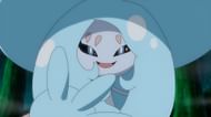 Hatterene in the anime (Image via The Pokemon Company)
